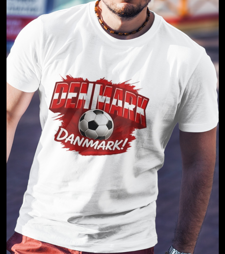 Denmark Danmark Soccer FIFA World Cup 2026 Football Team T-Shirt