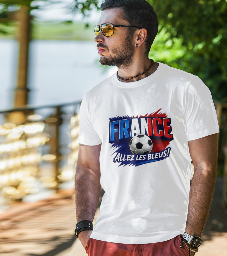 France Allez Les Bleus Soccer FIFA World Cup 2026 T-Shirt