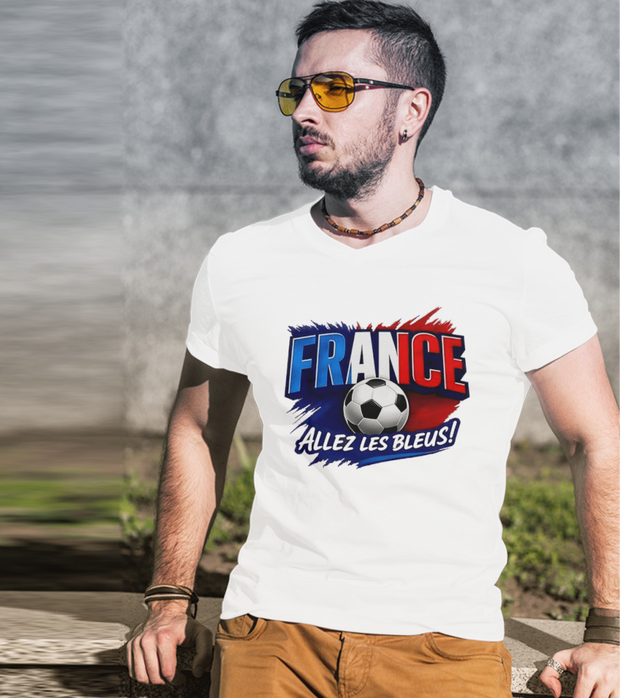 France Allez Les Bleus Soccer FIFA World Cup 2026 T-Shirt