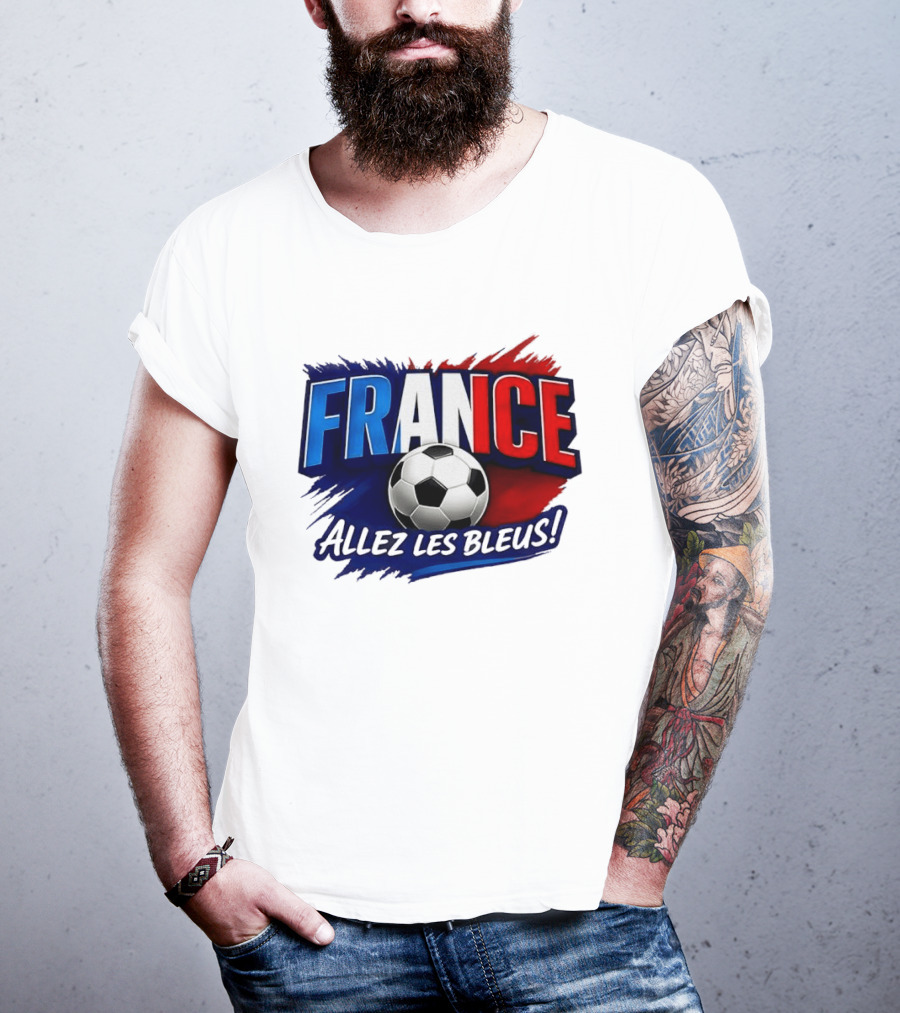 France Allez Les Bleus Soccer FIFA World Cup 2026 T-Shirt