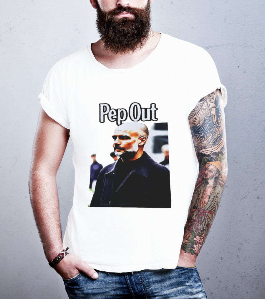 Pep Out Football Manager Critique T-Shirt