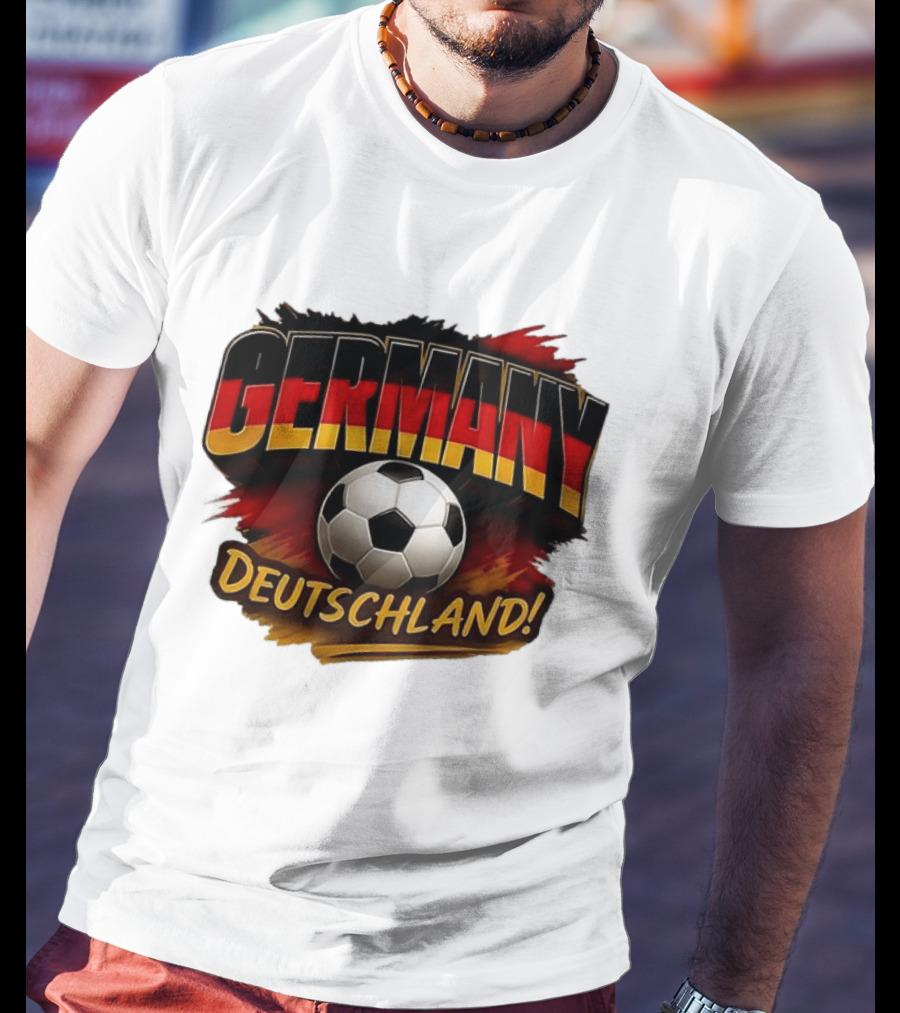 Germany Deutschland Soccer FIFA World Cup 2026 Soccer Ball T-Shirt