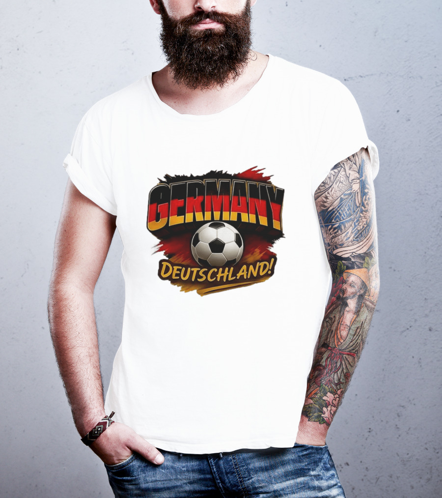 Germany Deutschland Soccer FIFA World Cup 2026 Soccer Ball T-Shirt