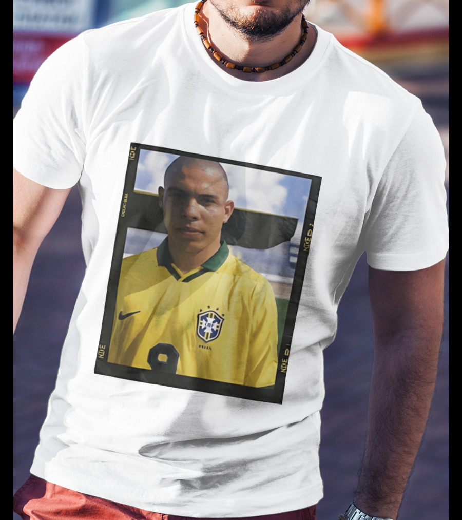 Brazil 2026 Ronaldo Nazario Heritage Nike 9 Jersey T-Shirt