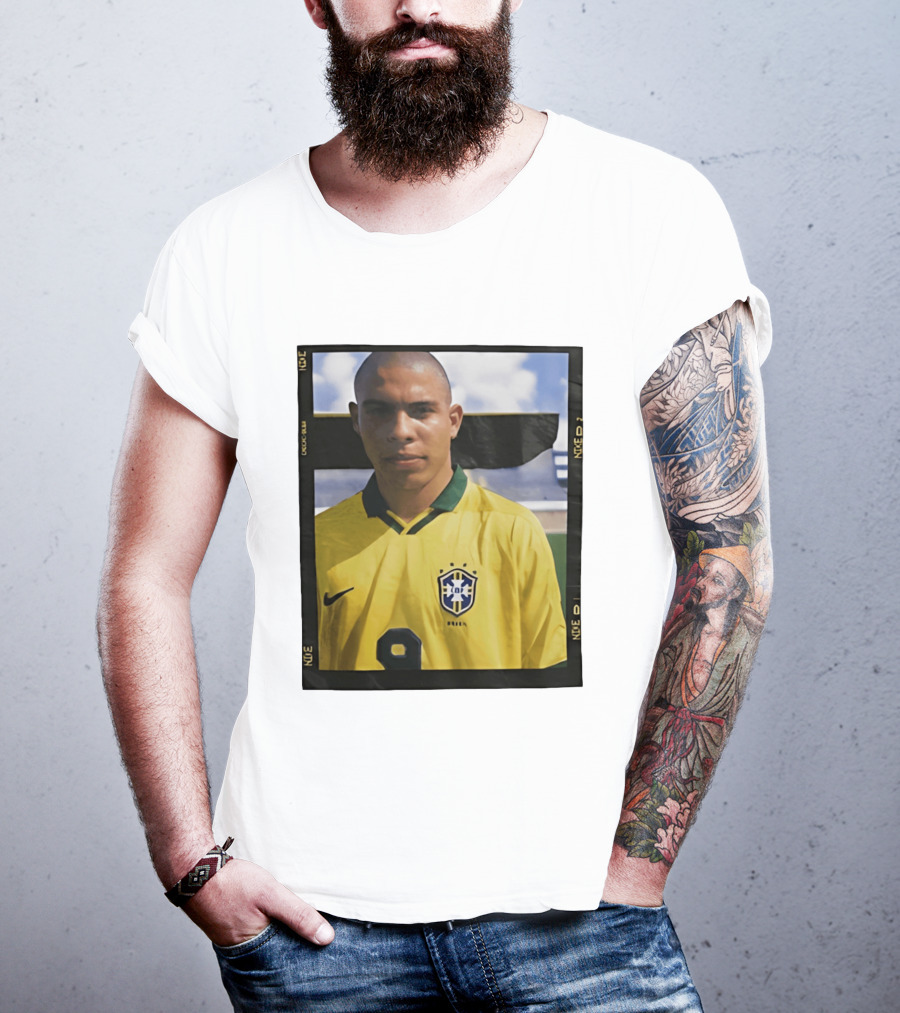 Brazil 2026 Ronaldo Nazario Heritage Nike 9 Jersey T-Shirt