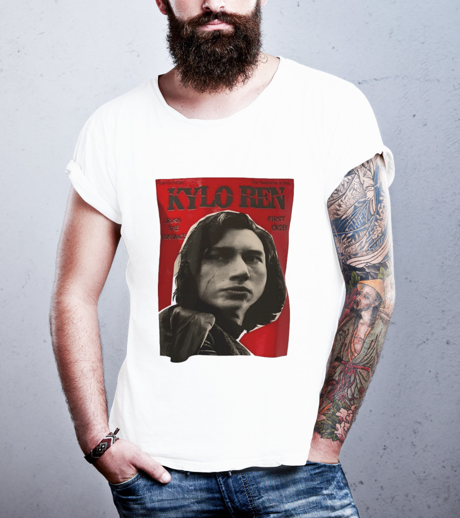 Kylo Ren Crush The Resistance First Order Rule The Galaxy T-Shirt