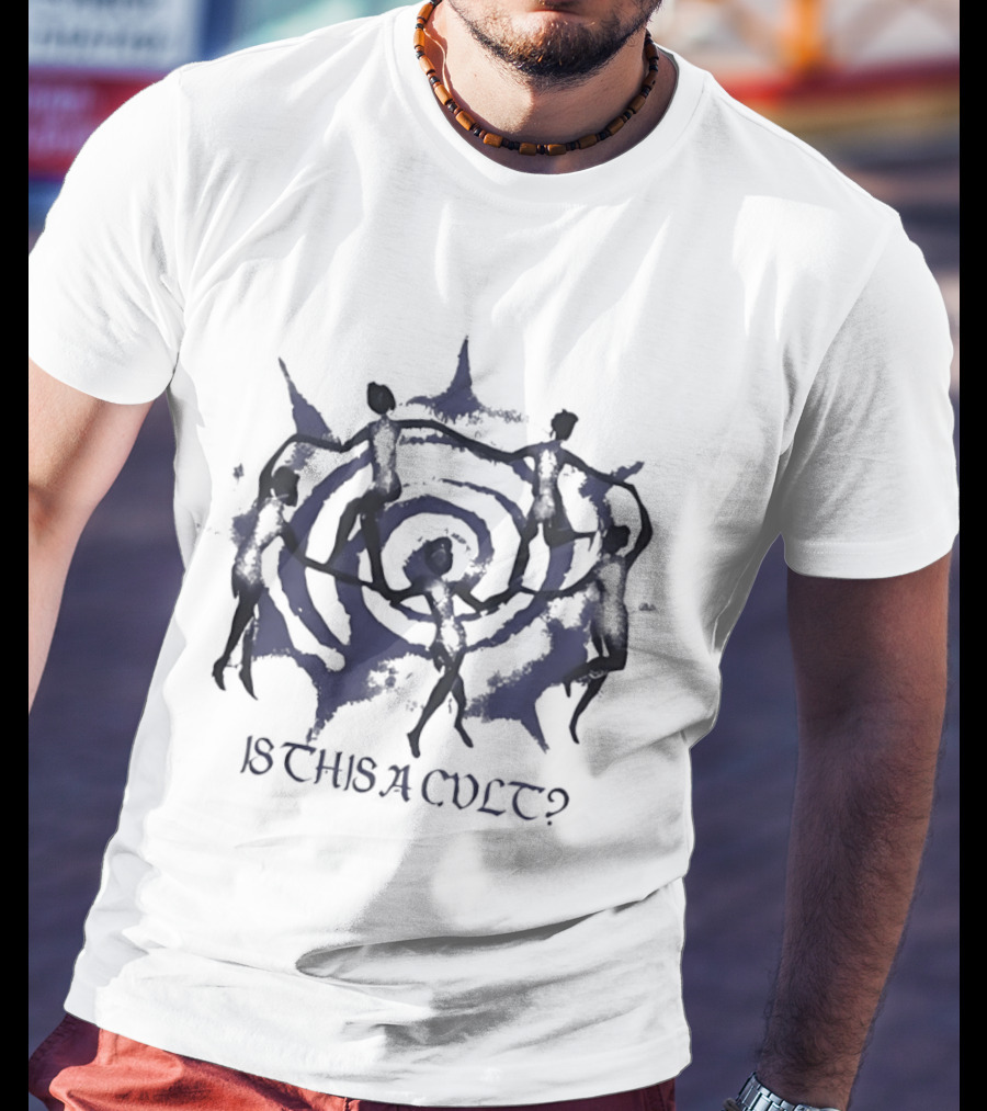 Is This A Cult Question Spiral Figures T-Shirt