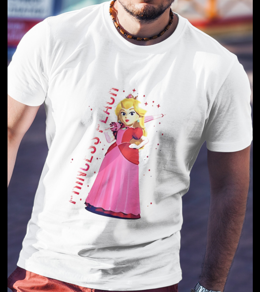 Princess Peach Animated Character Princess Peach The Movie T-Shirt