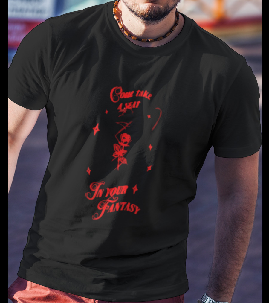 Ateez Come Take A Seat In Your Fantasy Tour 2026 Rose T-Shirt