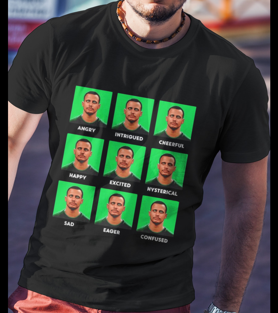 Faces Of Mazzulla Different Expressions T-Shirt