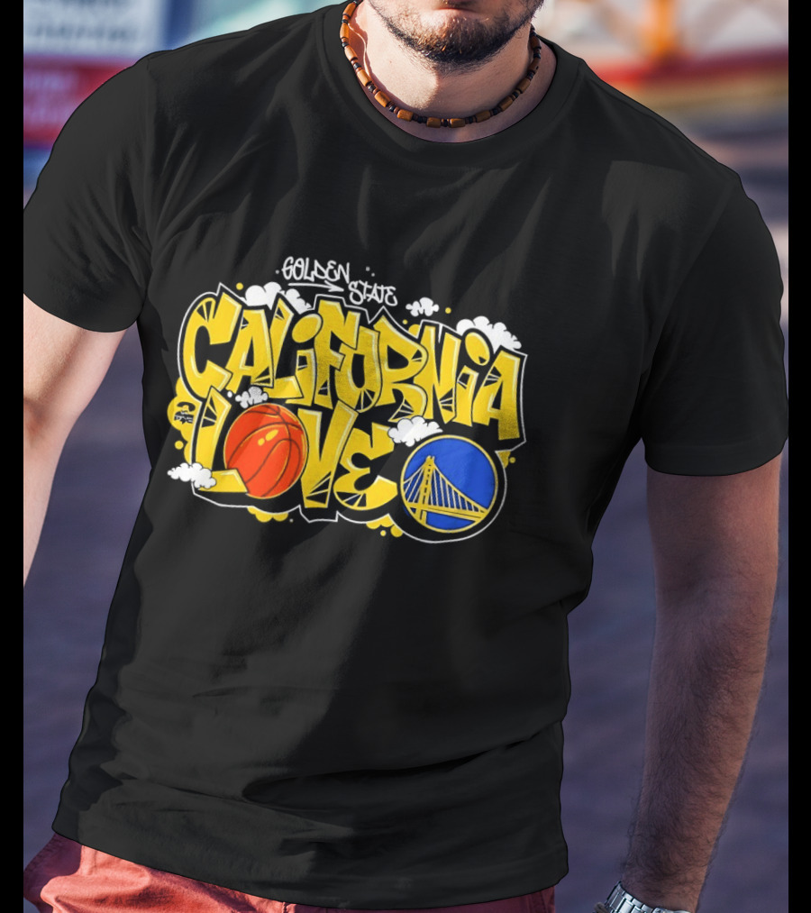 Golden State California Love Warriors Basketball T-Shirt