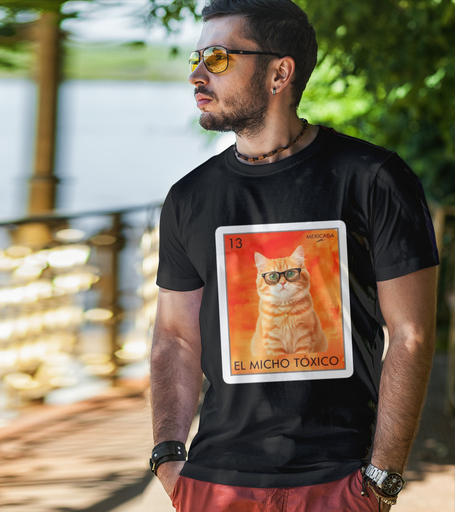 El Micho Tóxico Gato Mexicada 13 T-Shirt