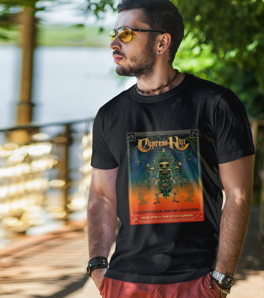 Cypress Hill XXXV Once Upon A Time In The Summer South Deerfield MA Tree House Brewing July 14 2026 T-Shirt