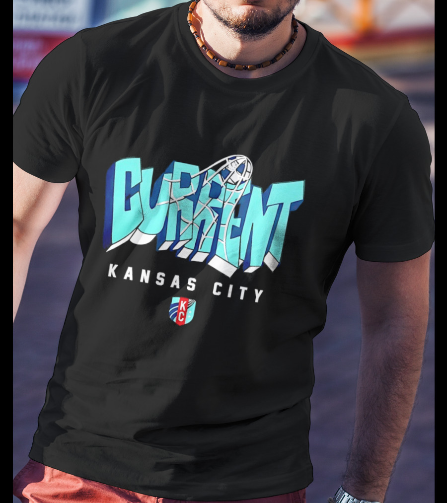 Kansas City Current KC Basketball Net T-Shirt
