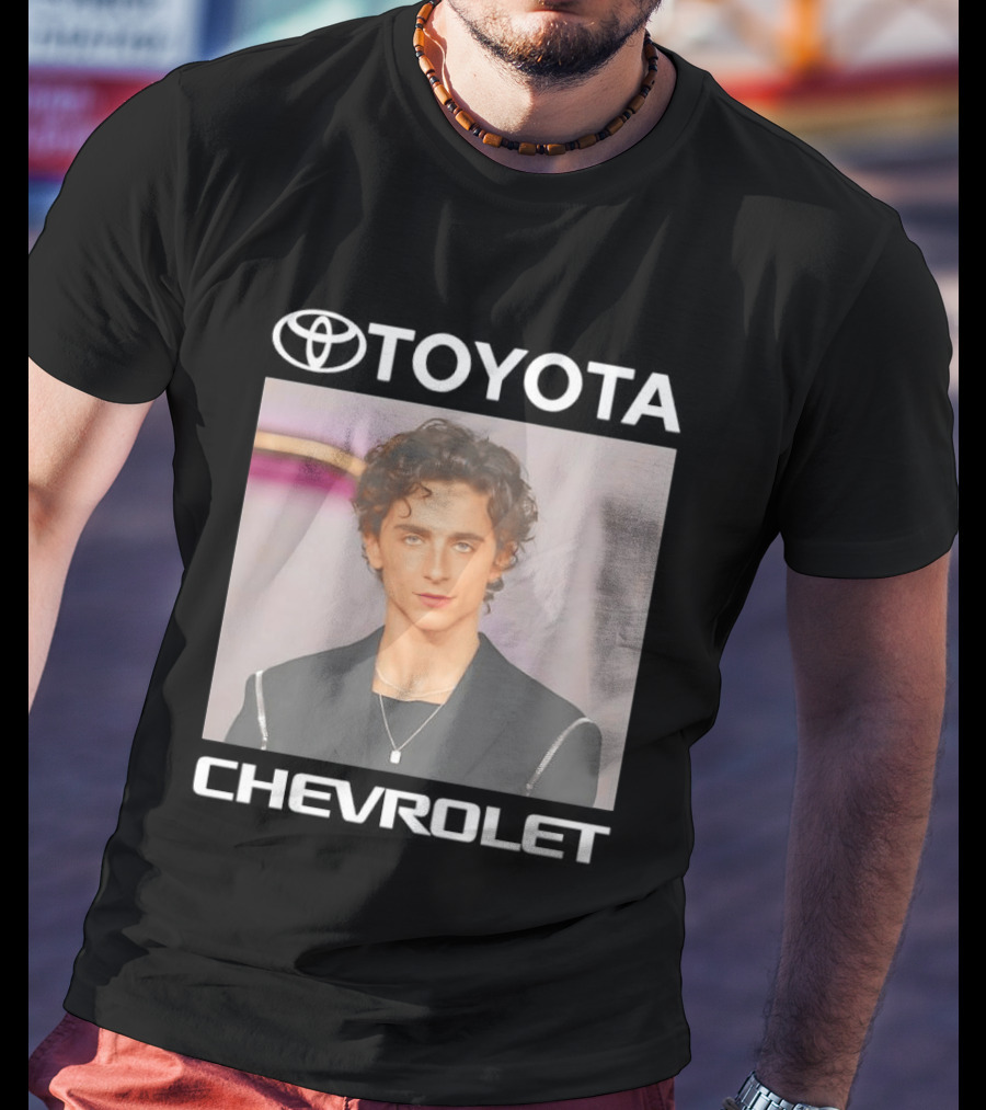 Timothée Chalamet Toyota Chevrolet Collaboration T-Shirt