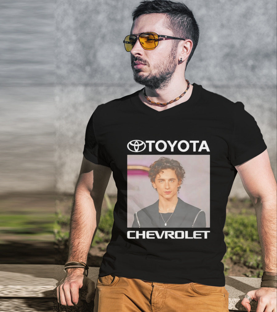 Timothée Chalamet Toyota Chevrolet Collaboration T-Shirt