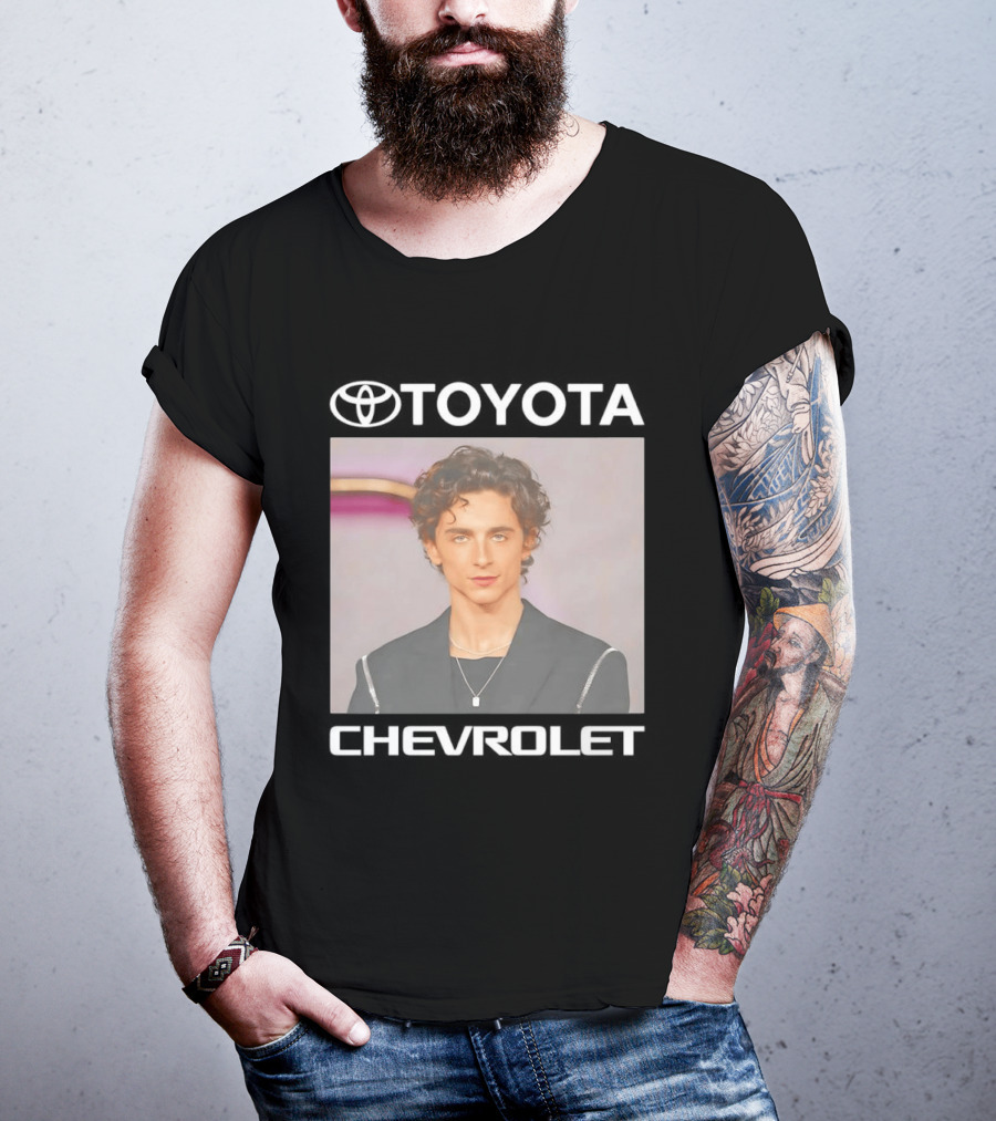 Timothée Chalamet Toyota Chevrolet Collaboration T-Shirt