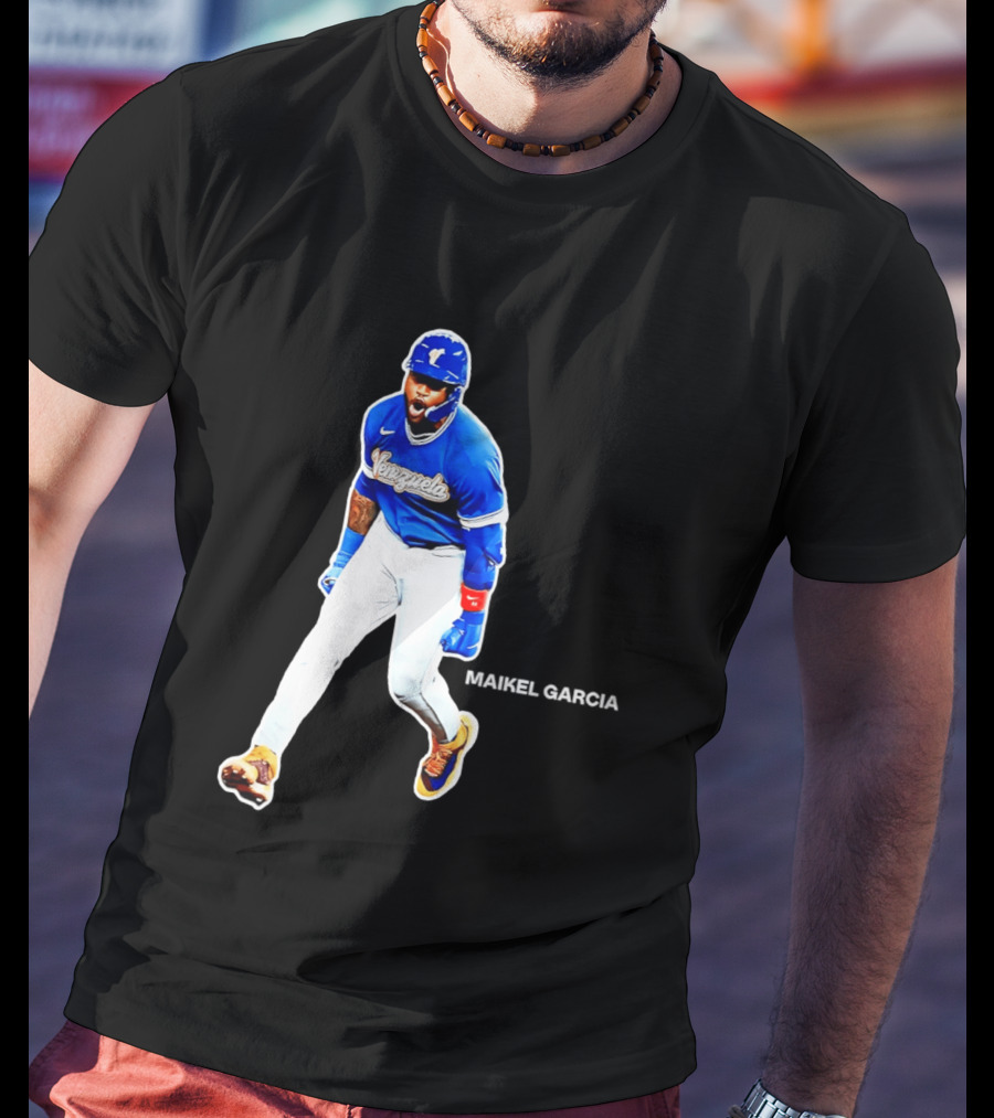 Venezuela Maikel Garcia 2026 World Baseball Classic MVP T-Shirt