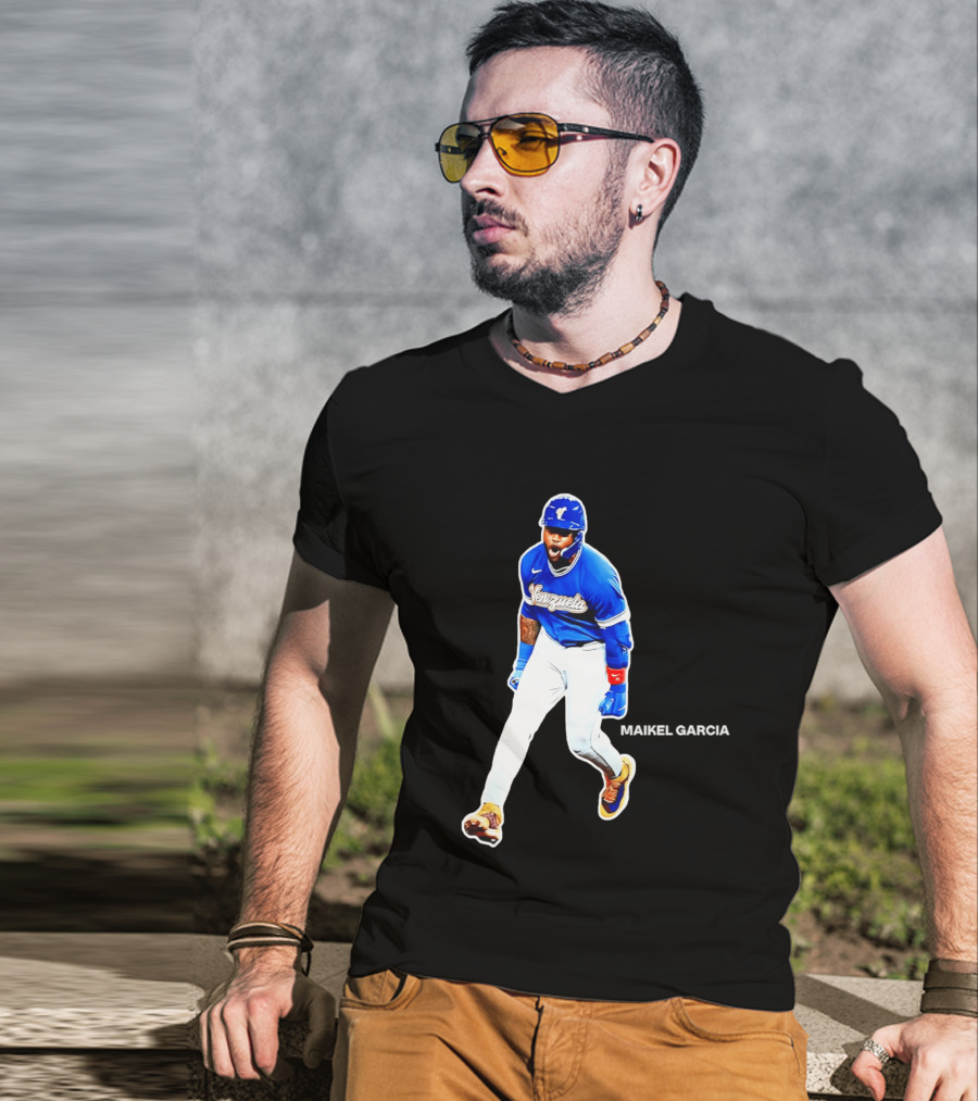 Venezuela Maikel Garcia 2026 World Baseball Classic MVP T-Shirt