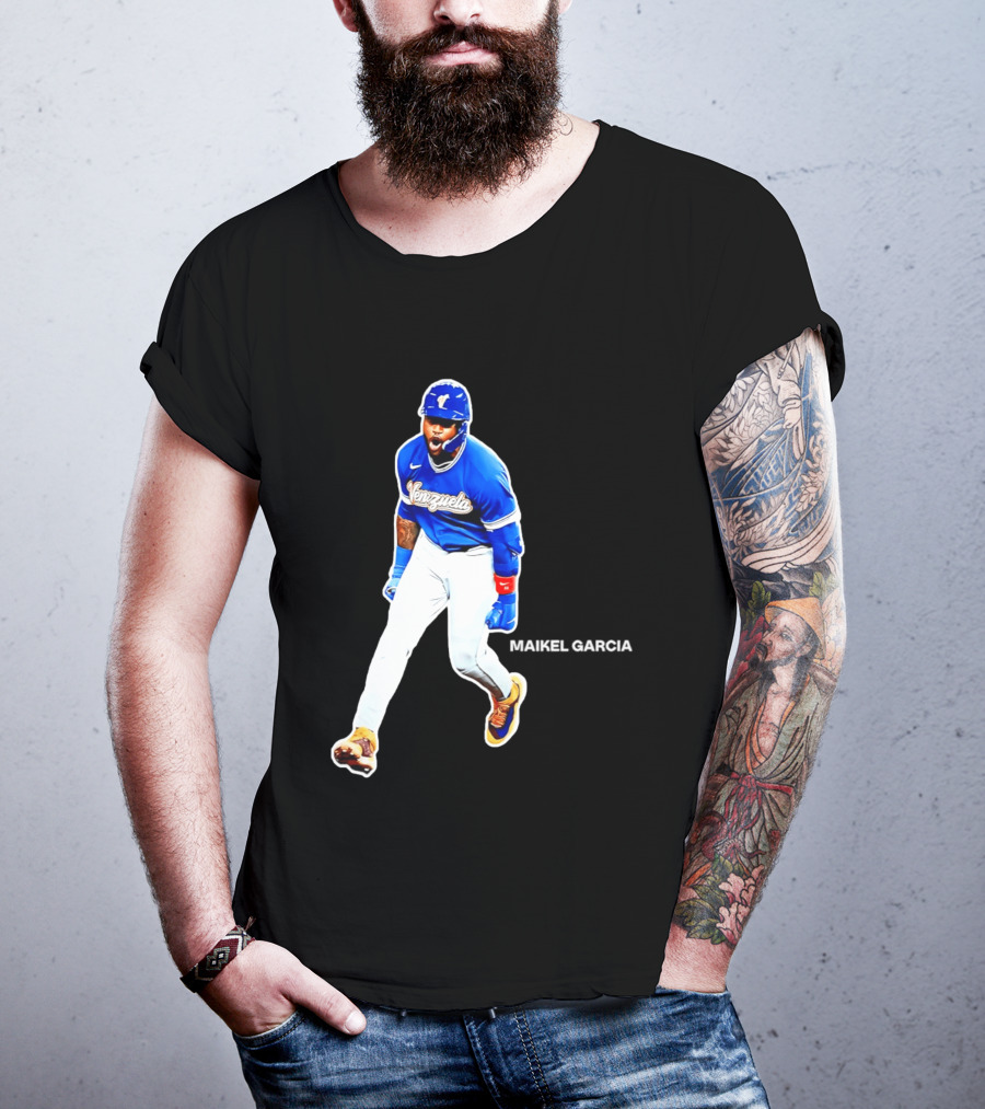 Venezuela Maikel Garcia 2026 World Baseball Classic MVP T-Shirt