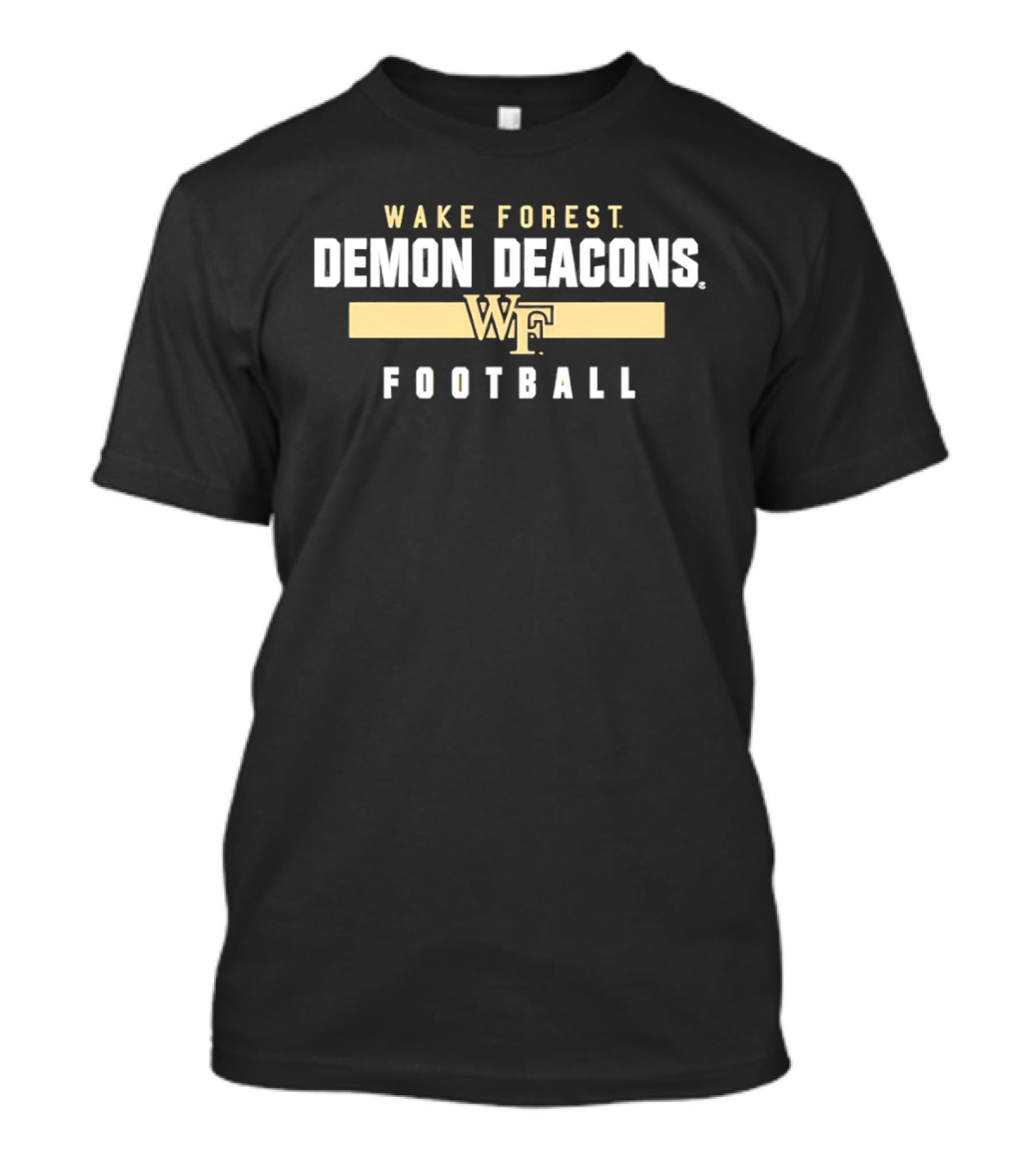 Wake Forest Demon Deacons WF Football T-Shirt