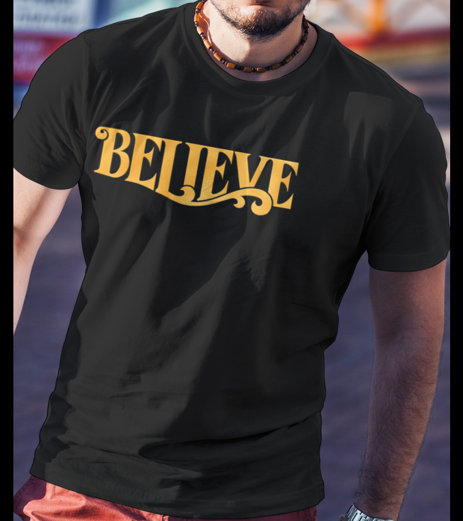 Believe Ted Lasso Gold T-Shirt