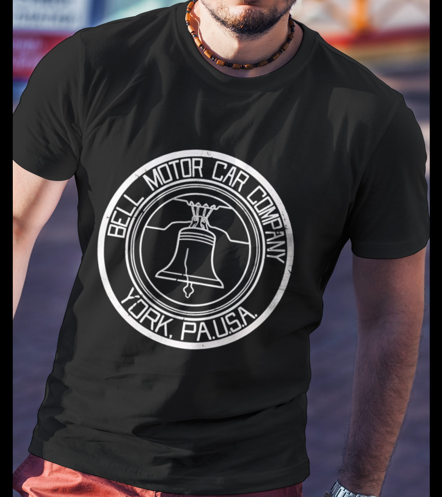 Bell Motor Car Company York PA USA Historic Logo And Bell T-Shirt