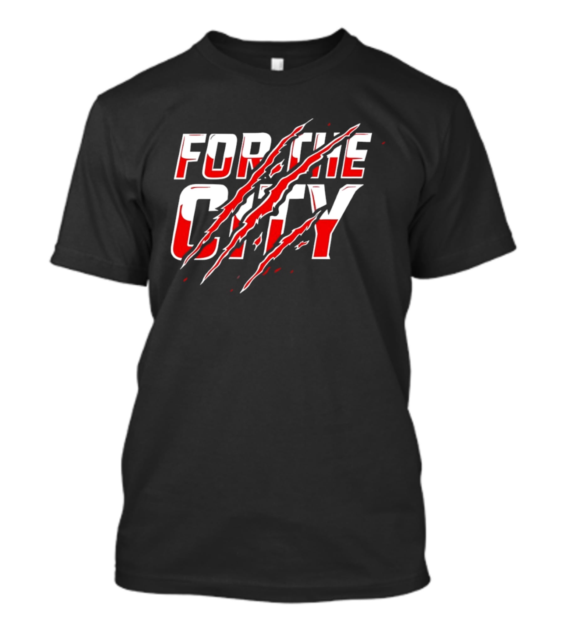Houston Cougars For The City 2026 Claw Marks T-Shirt