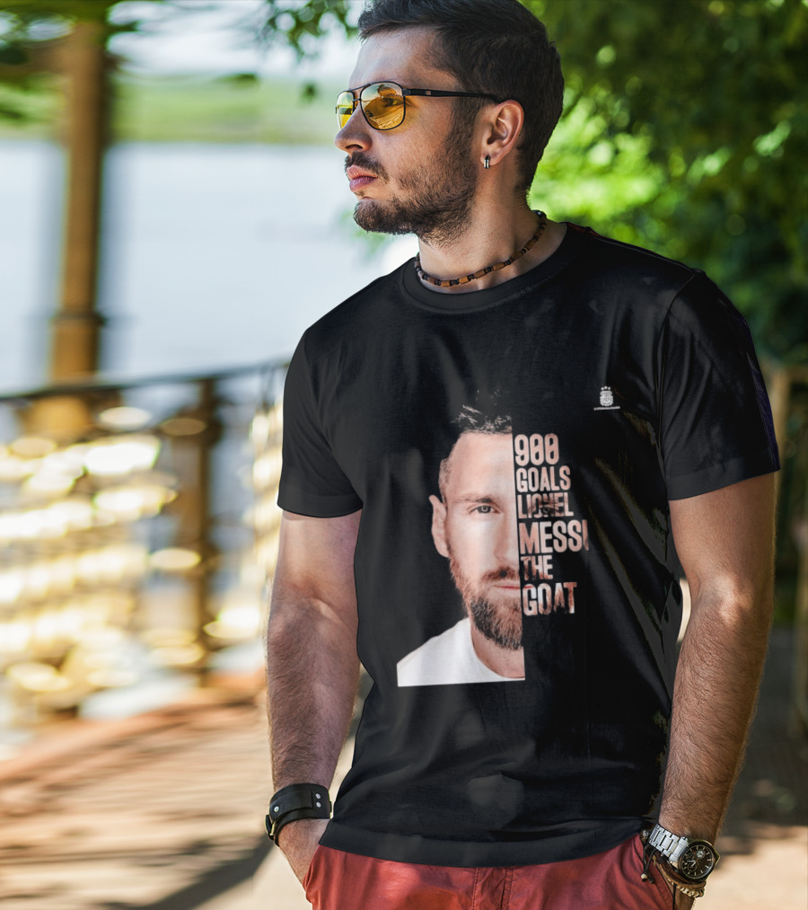 Lionel Messi The GOAT 900 Goals T-Shirt
