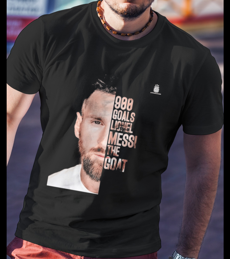 Lionel Messi The GOAT 900 Goals T-Shirt