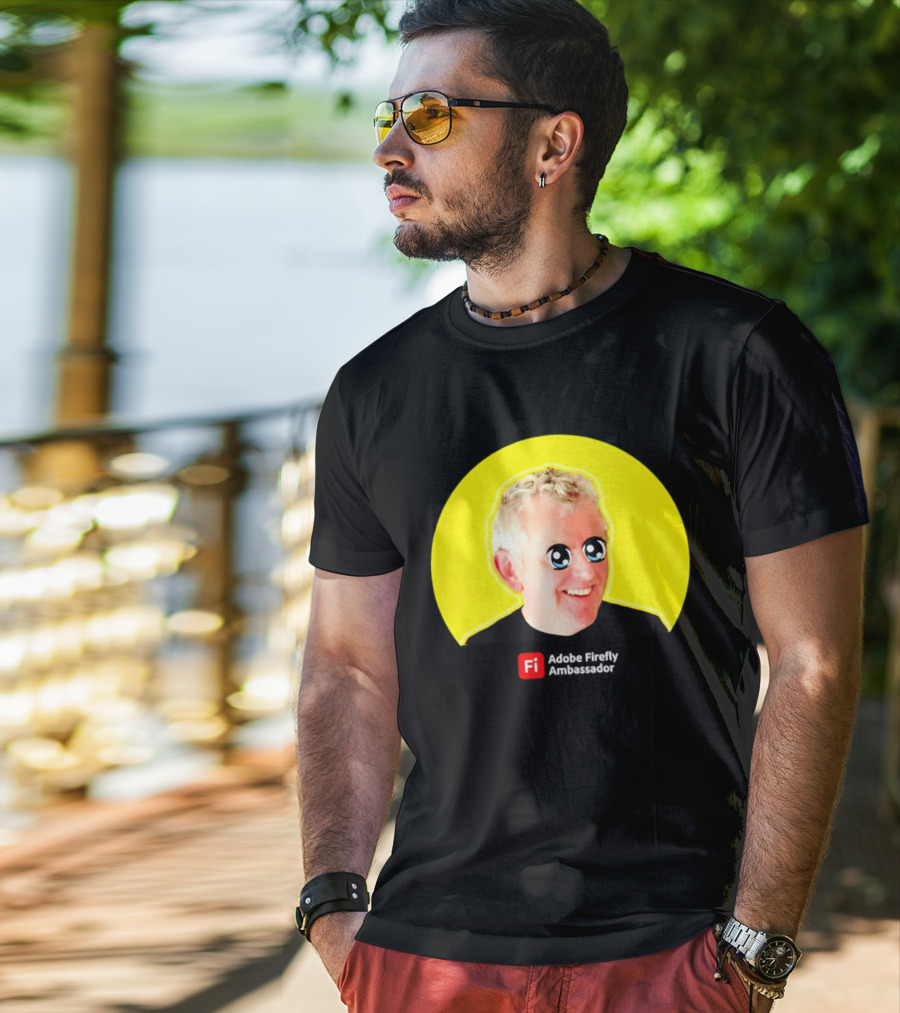John Nack Firefly Ambassador Anime Eyes Yellow Circle Fi T-Shirt