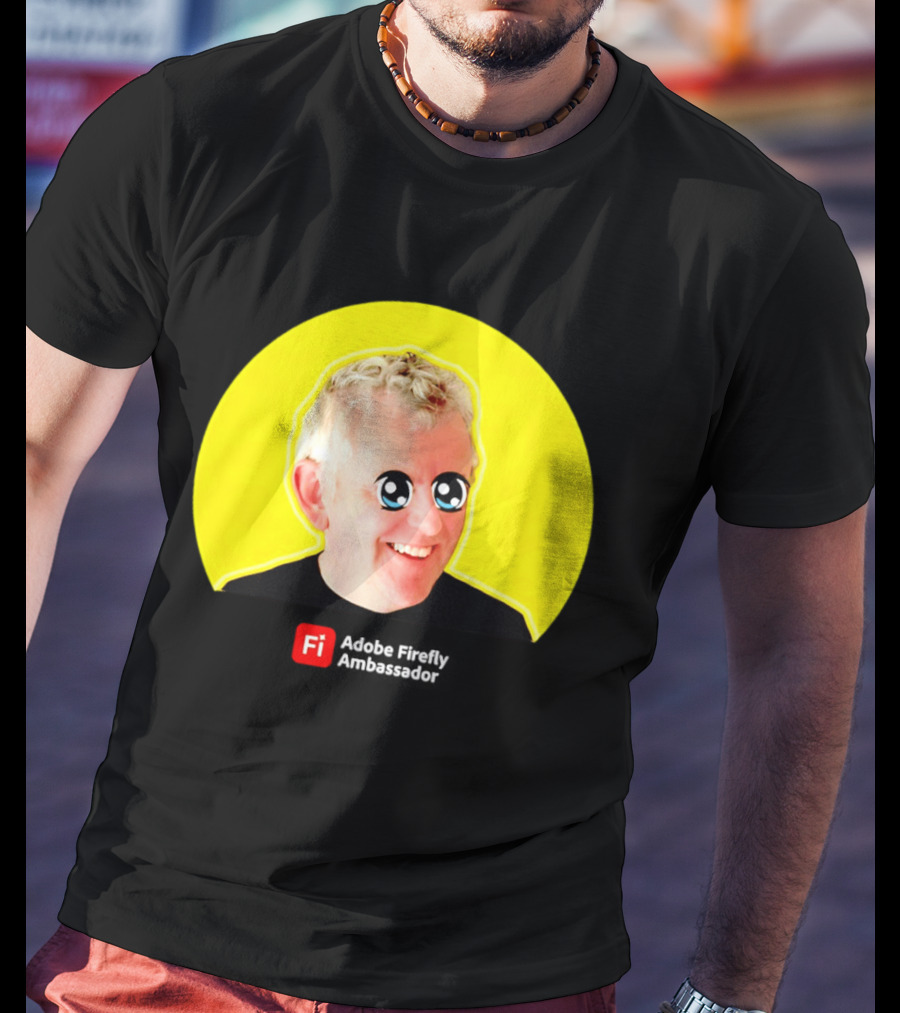 John Nack Firefly Ambassador Anime Eyes Yellow Circle Fi T-Shirt
