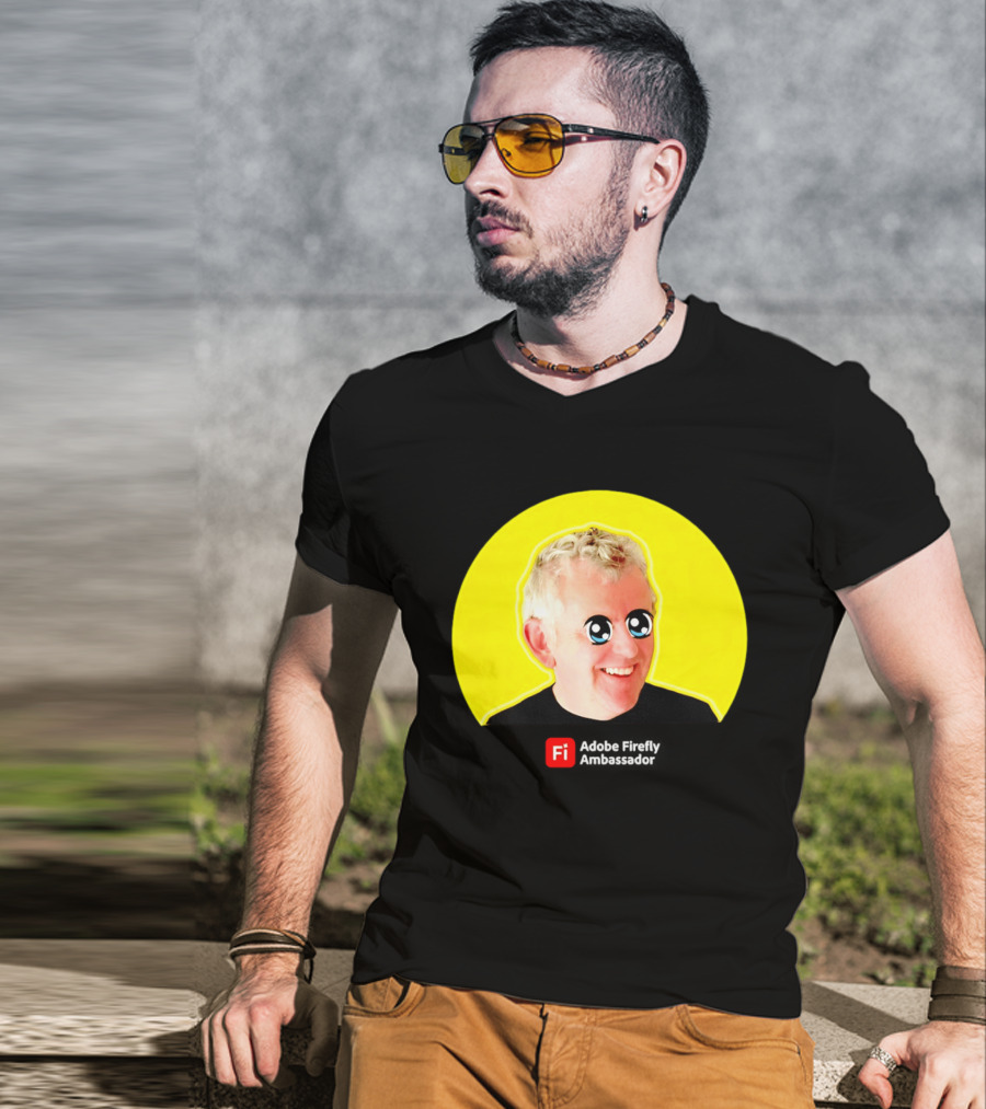 John Nack Firefly Ambassador Anime Eyes Yellow Circle Fi T-Shirt