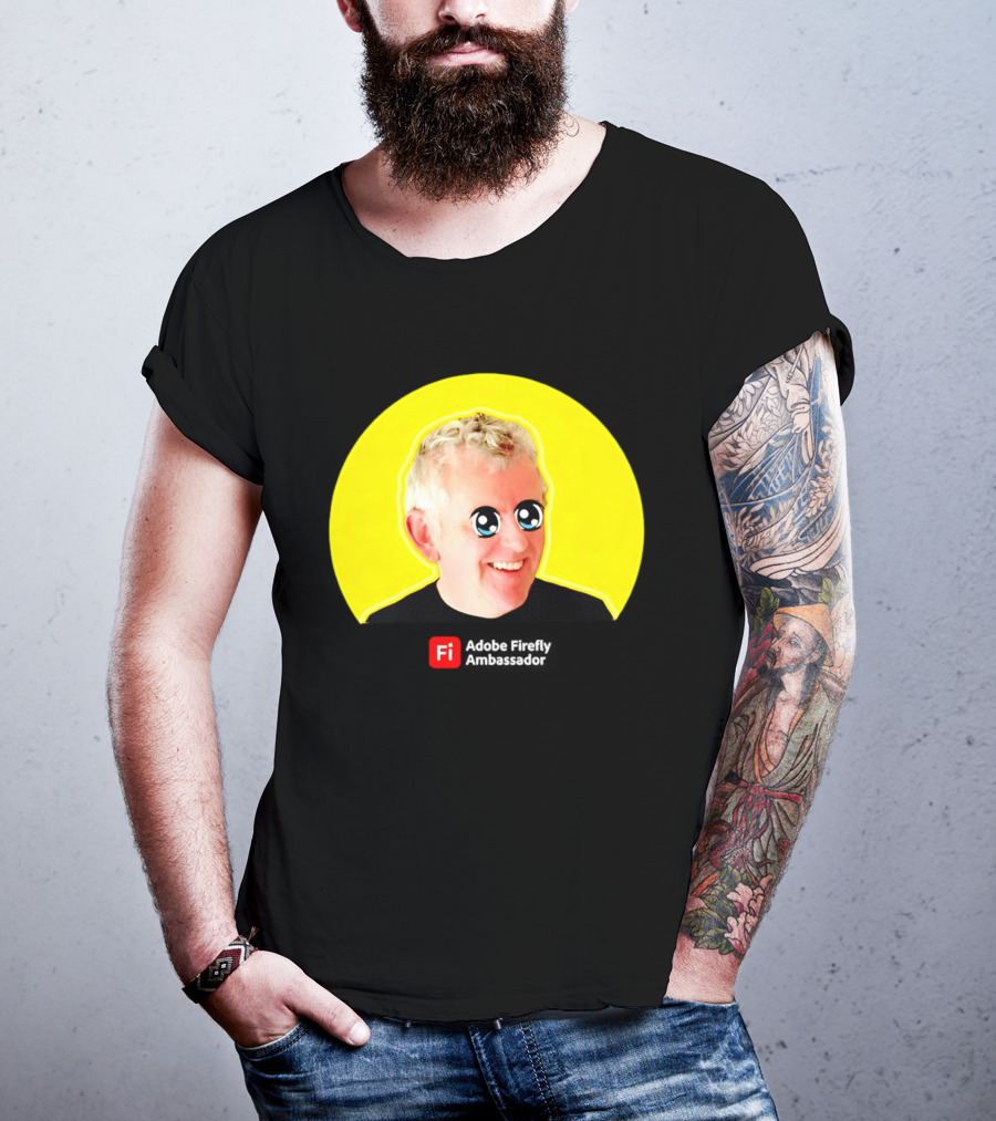 John Nack Firefly Ambassador Anime Eyes Yellow Circle Fi T-Shirt
