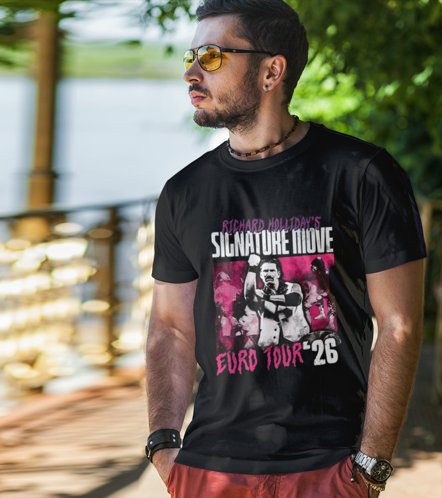 Richard Holliday Signature Move Euro Tour '26 T-Shirt