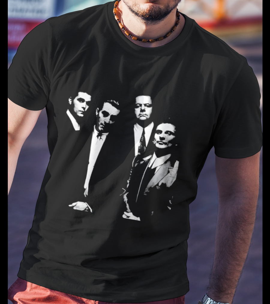 Goodfellas Robert De Niro Ray Liotta Joe Pesci Lorraine Bracco Movie Cast T-Shirt