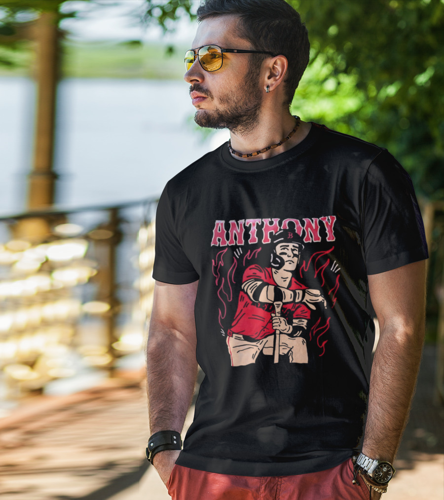 Anthony Red Sox Baseball Roman Anthony T-Shirt