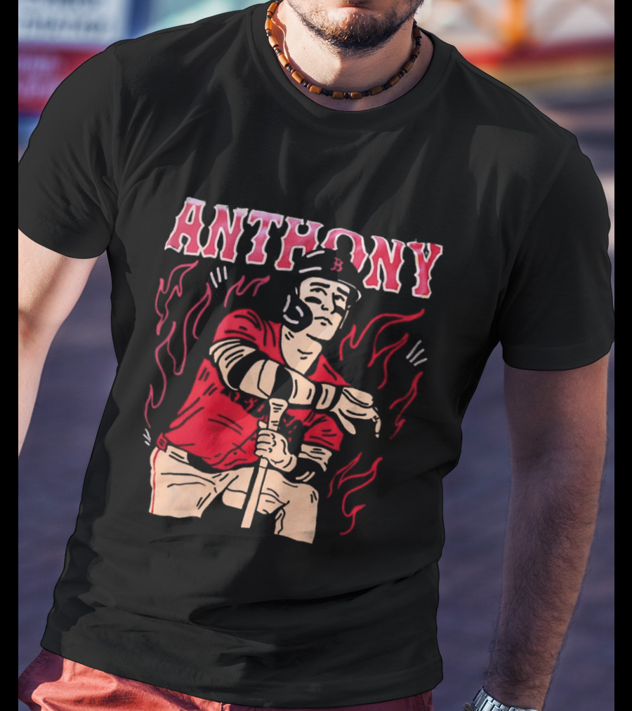 Anthony Red Sox Baseball Roman Anthony T-Shirt