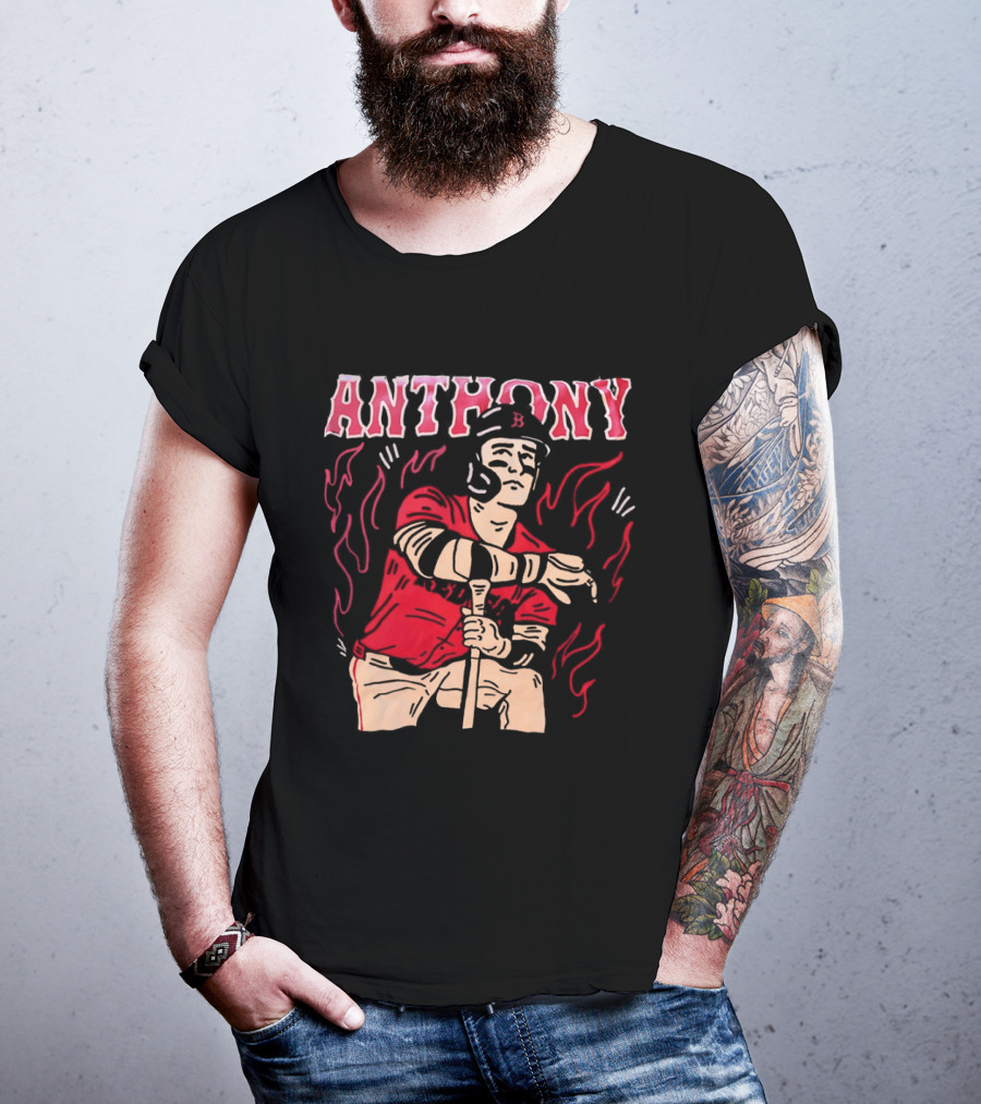 Anthony Red Sox Baseball Roman Anthony T-Shirt