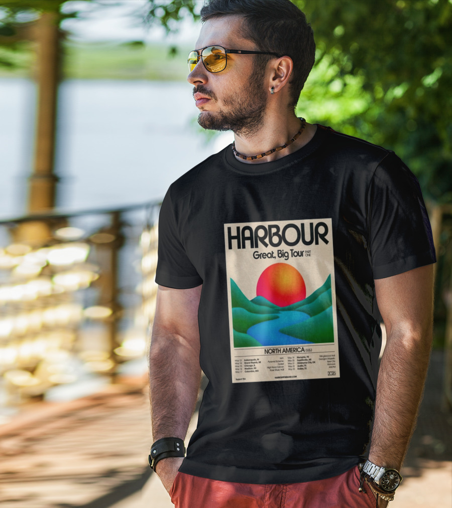 HARBOUR Great Big Tour Part One North America 2026 Dates And Locations T-Shirt