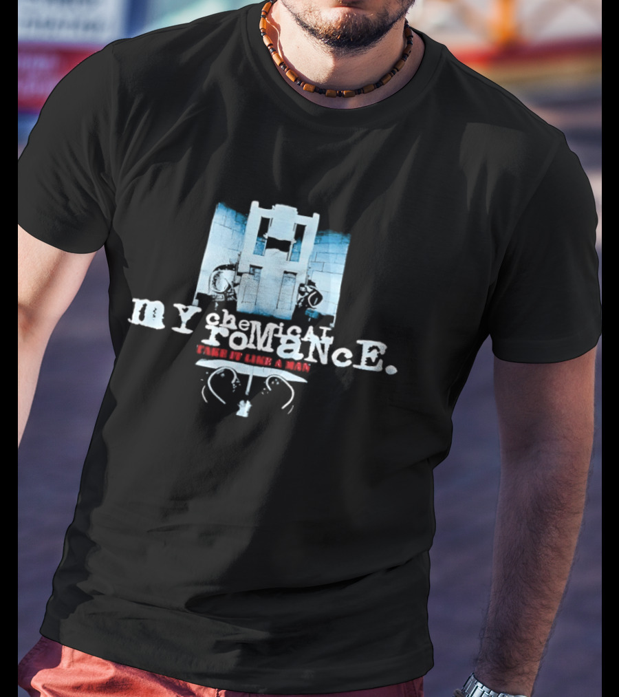 My Chemical Romance Take It Like A Man Gothic Castle T-Shirt