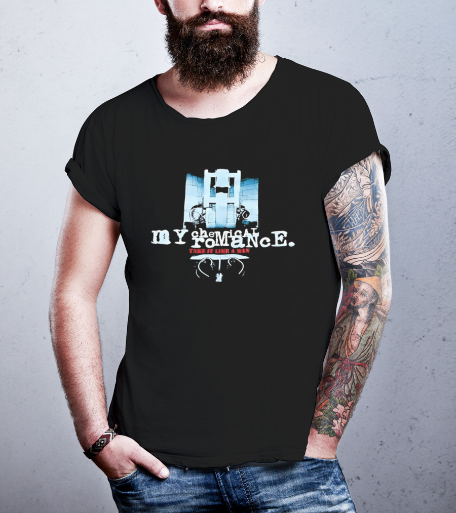 My Chemical Romance Take It Like A Man Gothic Castle T-Shirt