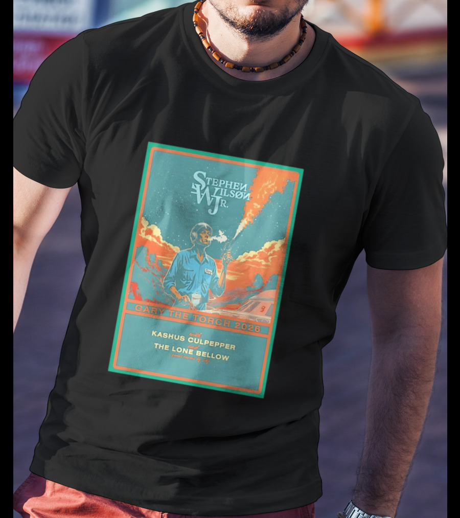 Stephen Wilson JR. Gary The Torch 2026 Tour Kashus Culpepper The Lone Bellow T-Shirt