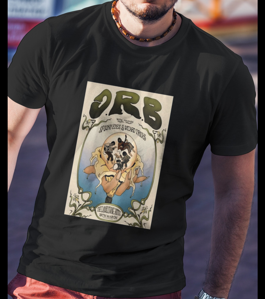 ORB Spooky Eyes Wizard Tricks Lansdowne Hotel March 19 T-Shirt