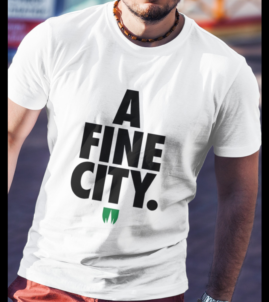 A Fine City Norwich Iconic Norwich Cathedral Spire T-Shirt