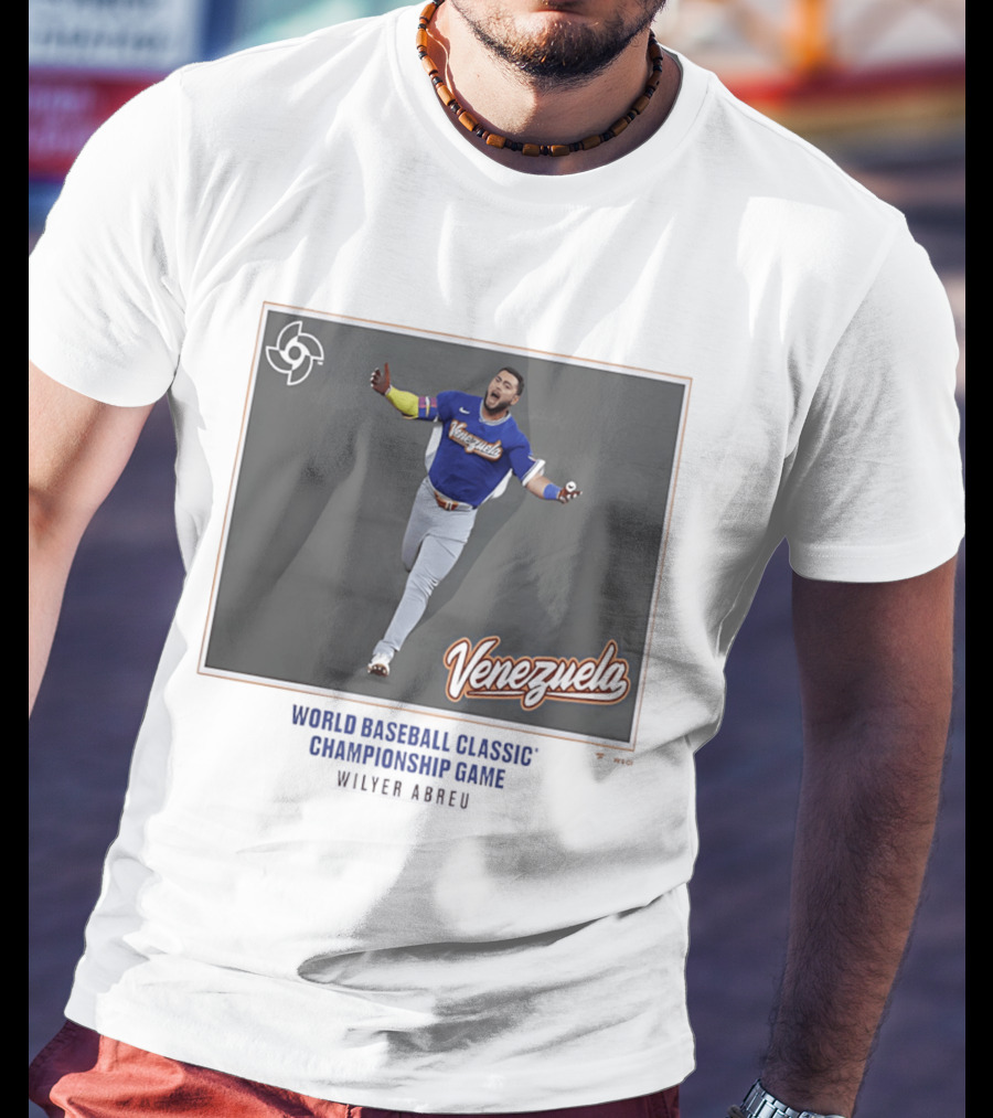 Venezuela Wilyer Abreu 2026 World Baseball Classic Championship Home Run Celebration T-Shirt