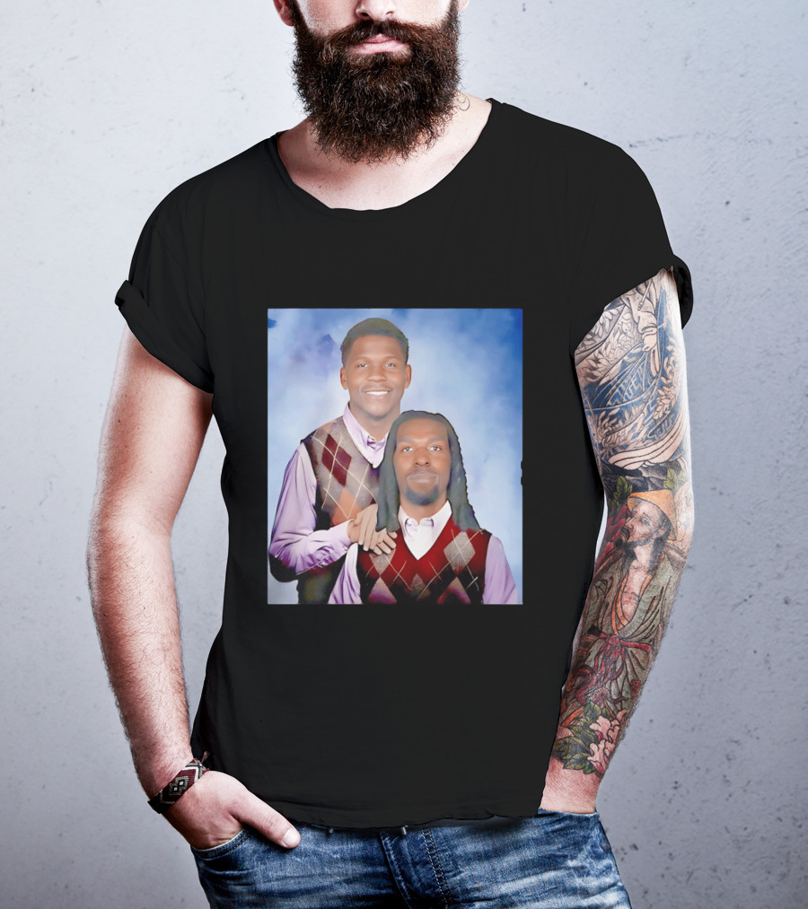 Anthony Edwards Naz Reid Step Brothers Minnesota Timberwolves T-Shirt