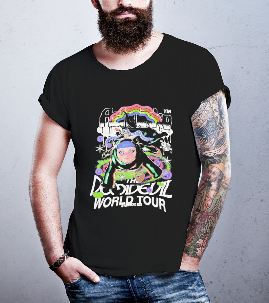 Ashnikko Demidevil World Tour Rainbow T-Shirt