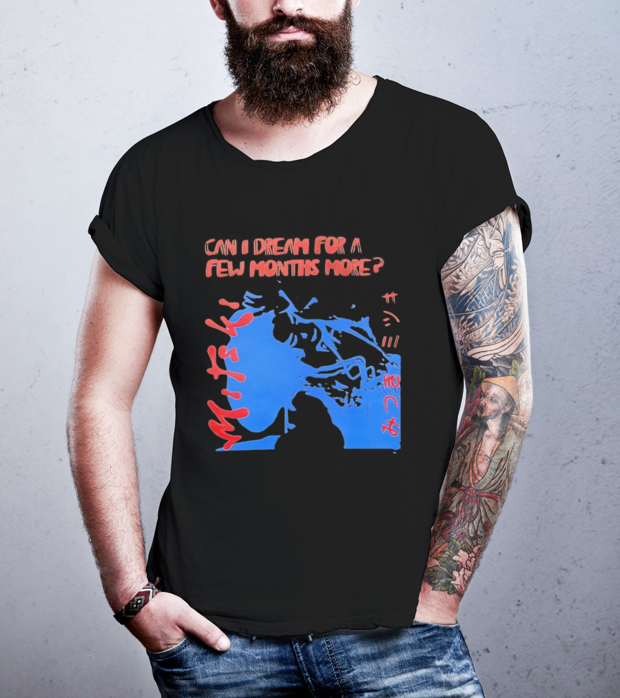 Can I Dream For Few Months More Unique Abstract Peaceful Face Blue And Red T-Shirt