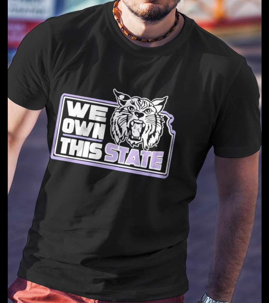 We Own This State Kansas Wildcats Basketball T-Shirt